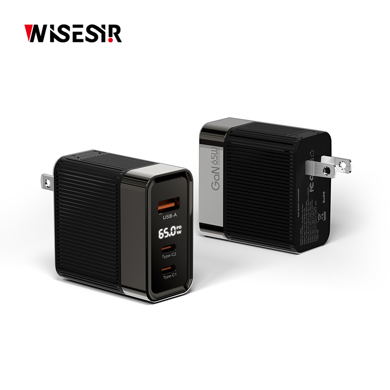 WISESIR 65W Charger Wall Power Adapter for Phone Tablet Laptop