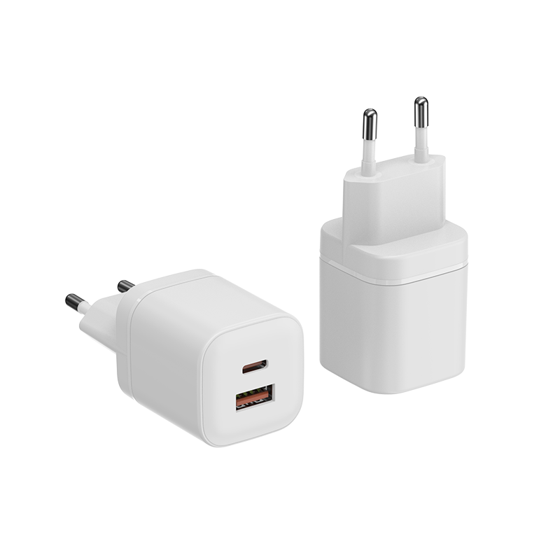 WISESIR Dual Port 35W Mini USB a Charger PD USB C Smart Charger - Image 3