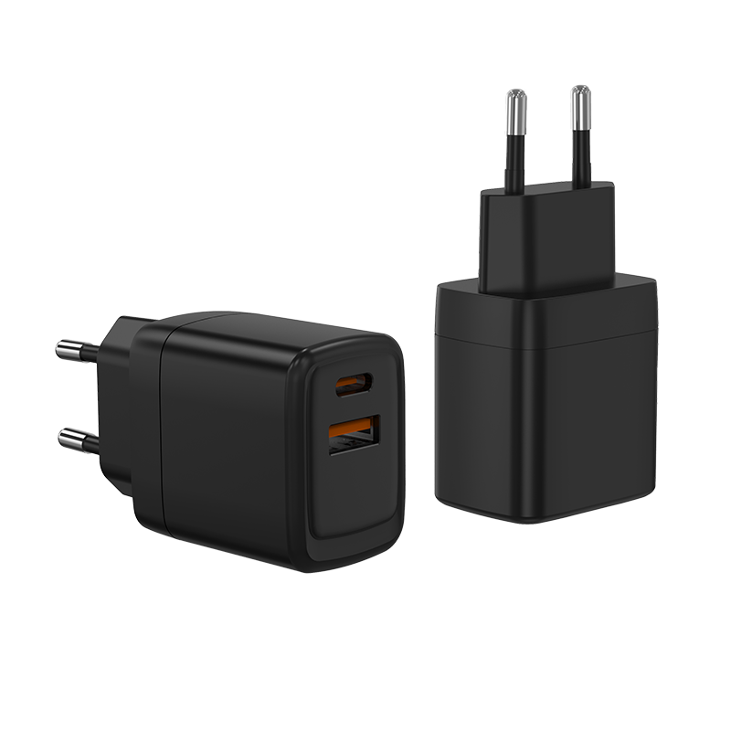 WISESIR Dual Port USB C Charger PD 30W Quick Charge QC 3.0 Fast Wall Charger Adapter - Image 3