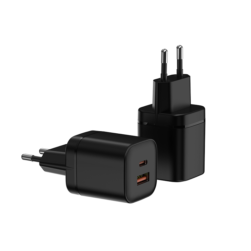 WISESIR Dual Port 35W Mini USB a Charger PD USB C Smart Charger - Image 4