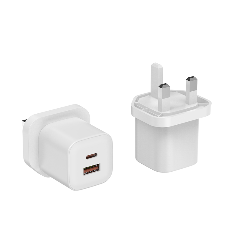 WISESIR Dual Port 35W Mini USB a Charger PD USB C Smart Charger - Image 5