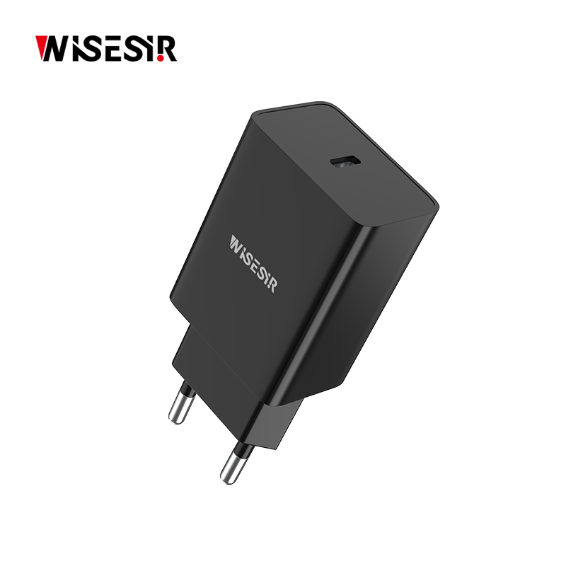 WISESIR Factory Price 33W GaN Fast Wall Charger USB C PD PPS Quick Charge Adapter Global Shipping EU Plug Original 33W Charger