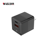 WISESIR CE FCC Certified 33W Dual Port Fast Charger PD QC USB C a Universal Power Adapter for iPhone Samsung Travel Home Use