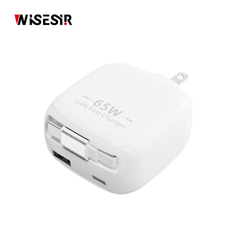 WISESIR Professional 30W 3 Port GaN Charger PD 30W PPS 20V 3.25A Foldable Travel Power Adapter AC100-240V Output Travel Home Use - Image 3