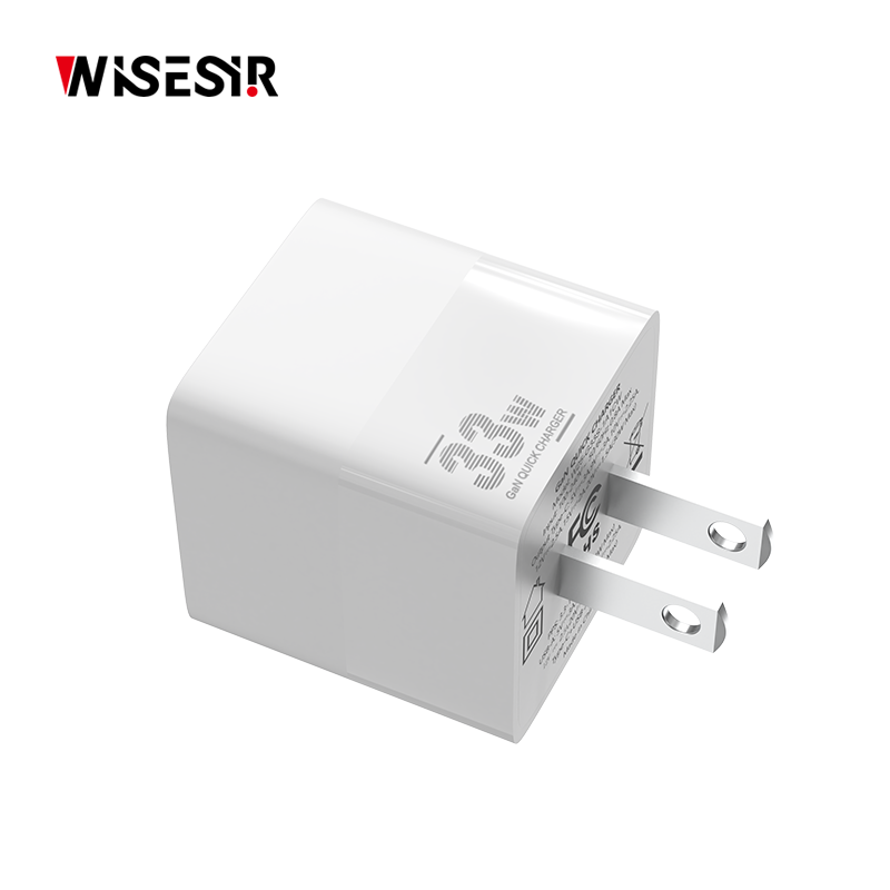 WISESIR CE FCC Certified 33W Dual Port Fast Charger PD QC USB C a Universal Power Adapter for iPhone Samsung Travel Home Use - Image 3