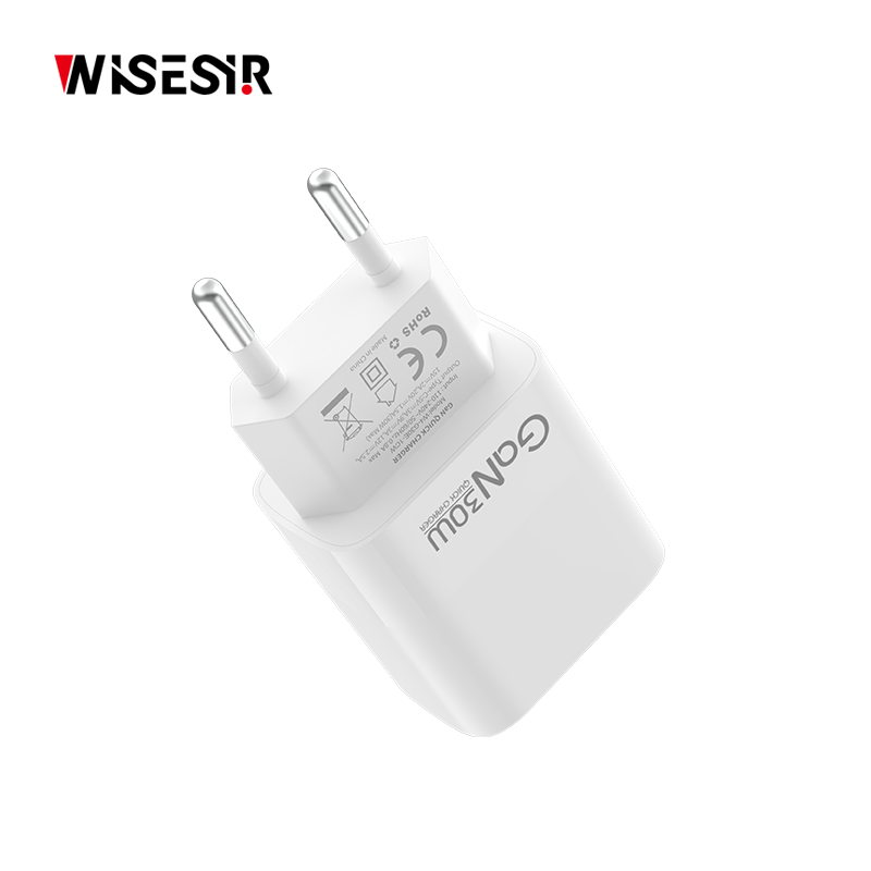 WISESIR 30W Fast Shipping USB C UAB A Charger QC3.0 AC100-240V Output Fast Wall Charger Phones PPS CE FCC for iPhone Samsung - Image 4