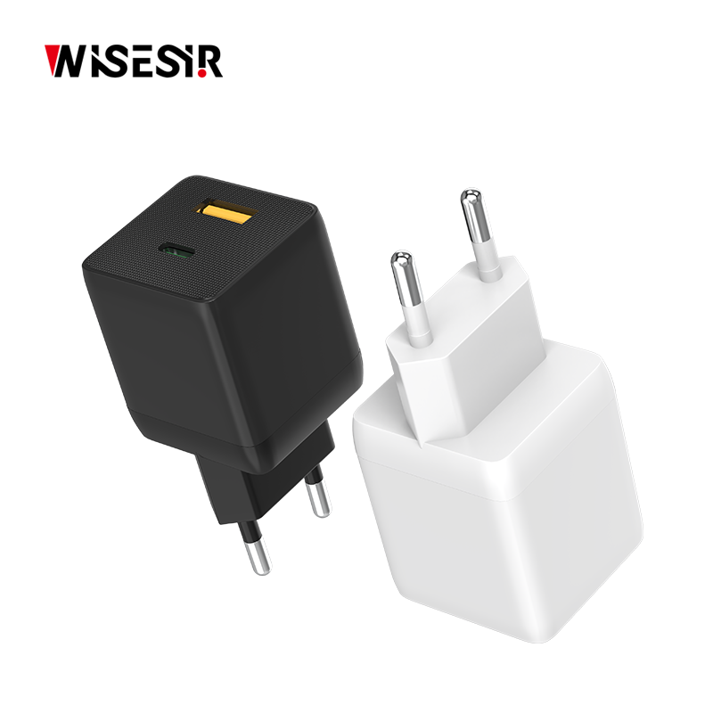WISESIR High Efficiency 33W Dual Port Wall Charger USB C PD PPS Fast Charging Block Universal Adapter Home Universal Adapter - Image 6