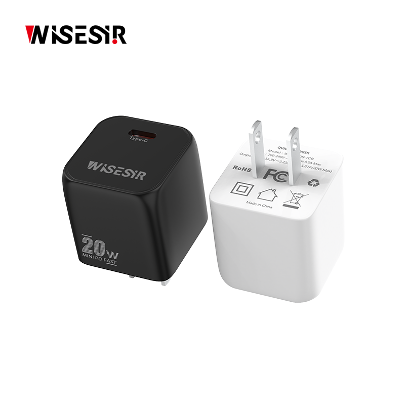 WISESIR 20W USB C PD Fast Charger Wall Plug Power Delivery Quick Charge 3.0 Power Adapter Compact Quick Charge 3.0 - Image 6